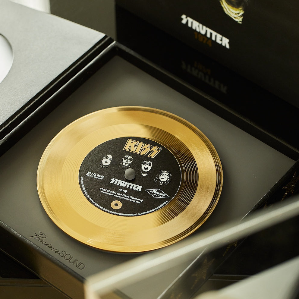 #キッス KISS 24kt ゴールドレコード キッス 760万円の純金レコード（限定5枚）と40万円の金メッキ