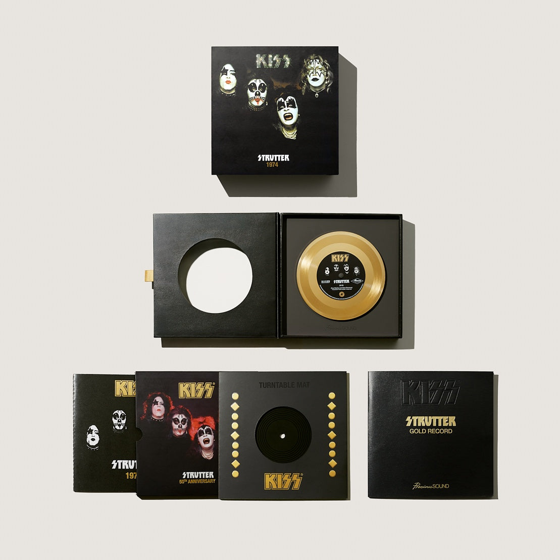 KISS | 50th Anniversary Gold-plated 
